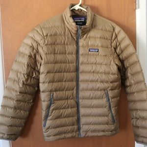Patagonia Down Jacket - Ash Tan - Men's Small